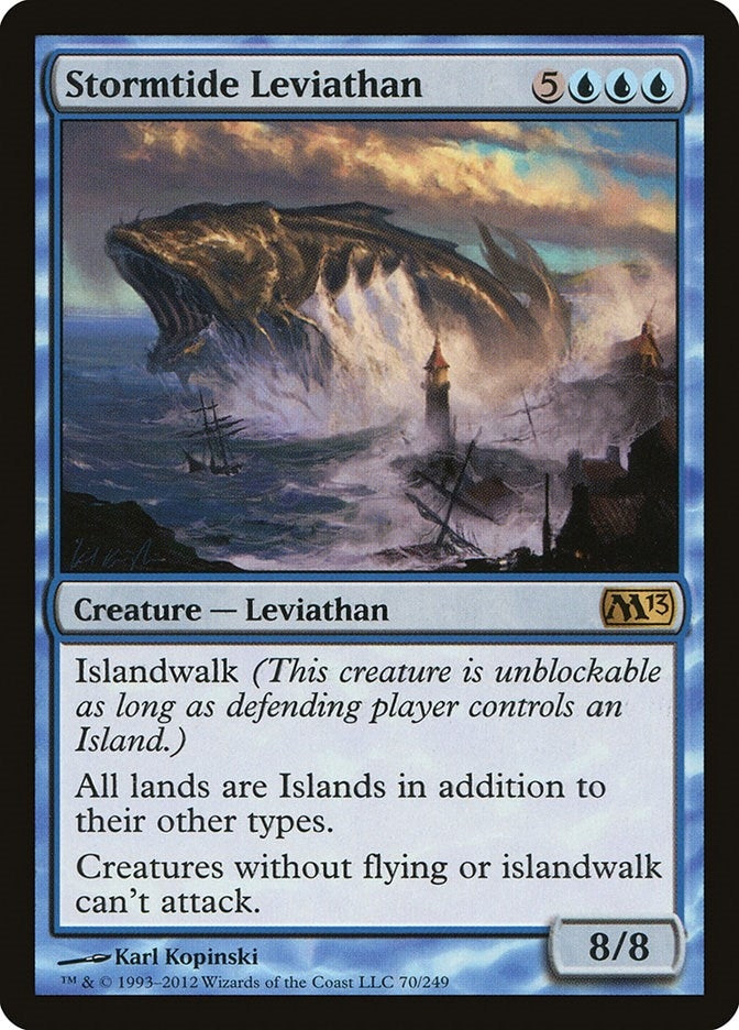 Image for Stormtide Leviathan (70) [Magic 2013 (M13)] - Magic: The Gathering