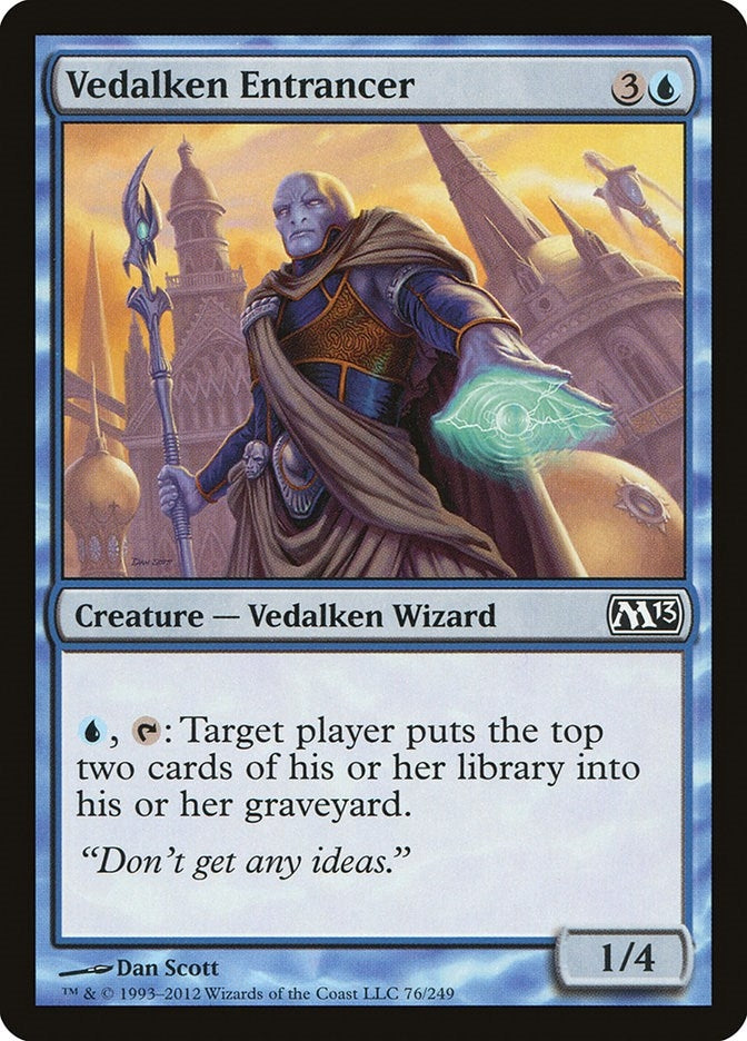 Image for Vedalken Entrancer (76) [Magic 2013 (M13)] - Magic: The Gathering