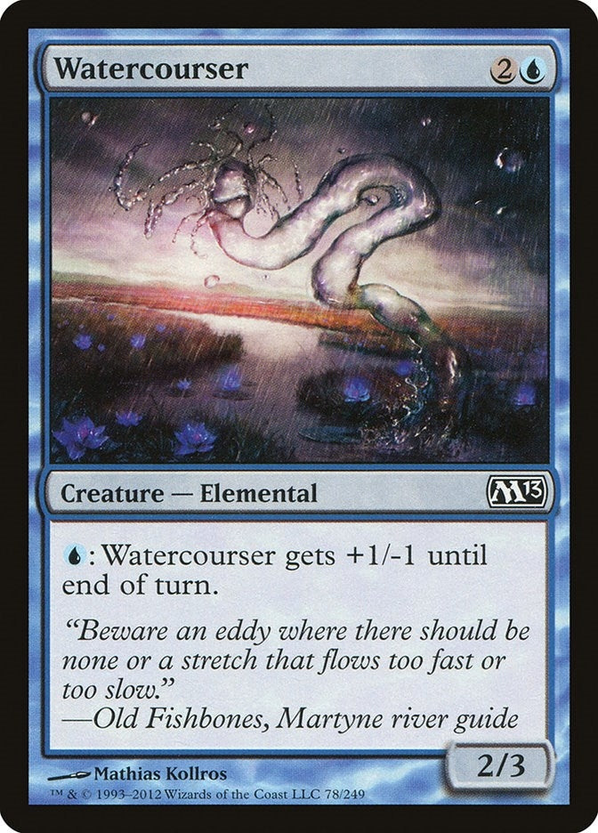Image for Watercourser (78) [Magic 2013 (M13)] - Magic: The Gathering
