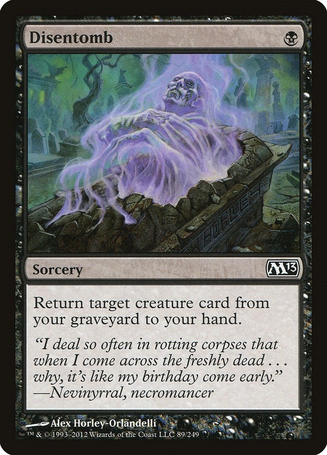 Image for Disentomb (89) [Magic 2013 (M13)] - Magic: The Gathering