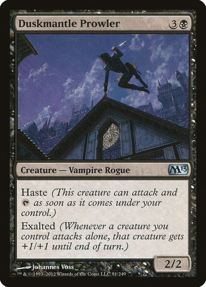 Image for Duskmantle Prowler (91) [Magic 2013 (M13)] - Magic: The Gathering
