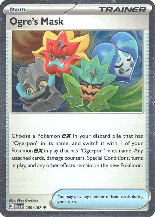 Image for Ogre's Mask - 159/167 (Cosmos Holo) (159/167) [Miscellaneous Cards & Products] - Pokemon