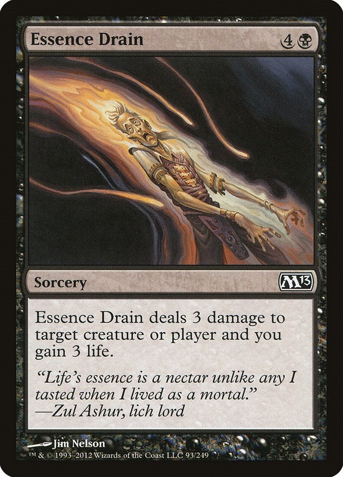 Image for Essence Drain (93) [Magic 2013 (M13)] - Magic: The Gathering