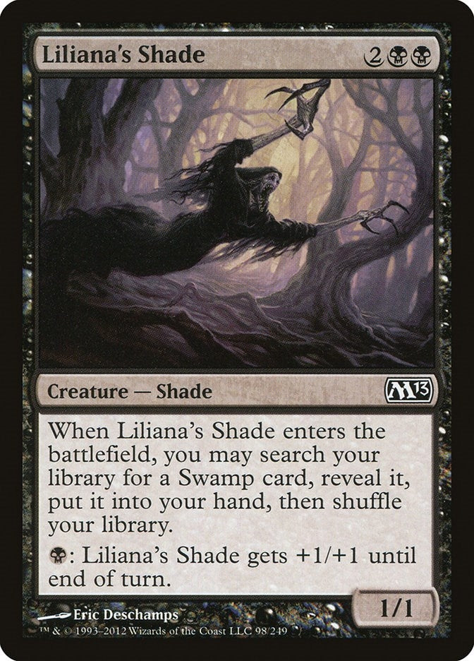 Image for Liliana's Shade (98) [Magic 2013 (M13)] - Magic: The Gathering
