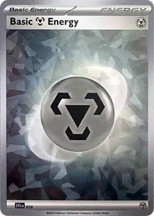 Image for Basic Metal Energy (Cracked Ice Holo) (016) [SVE: Scarlet & Violet Energies] - Pokemon