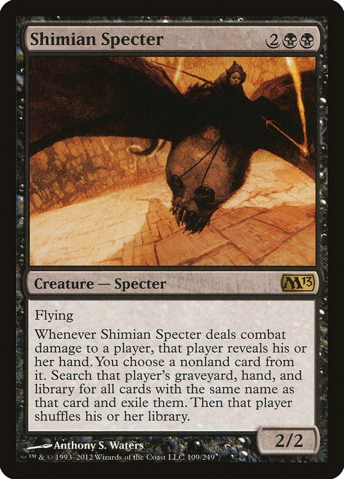 Image for Shimian Specter (109) [Magic 2013 (M13)] - Magic: The Gathering