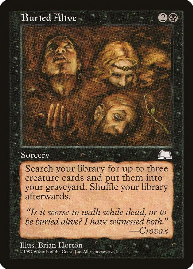Image for Buried Alive [Weatherlight] - Magic: The Gathering