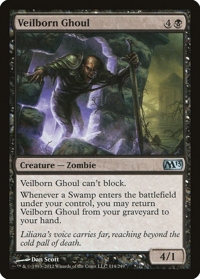 Image for Veilborn Ghoul (114) [Magic 2013 (M13)] - Magic: The Gathering