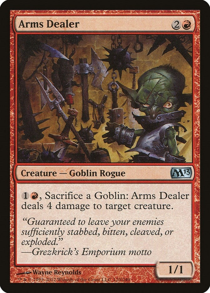 Image for Arms Dealer (120) [Magic 2013 (M13)] - Magic: The Gathering