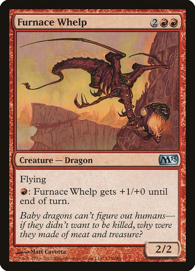 Image for Furnace Whelp (133) [Magic 2013 (M13)] - Magic: The Gathering