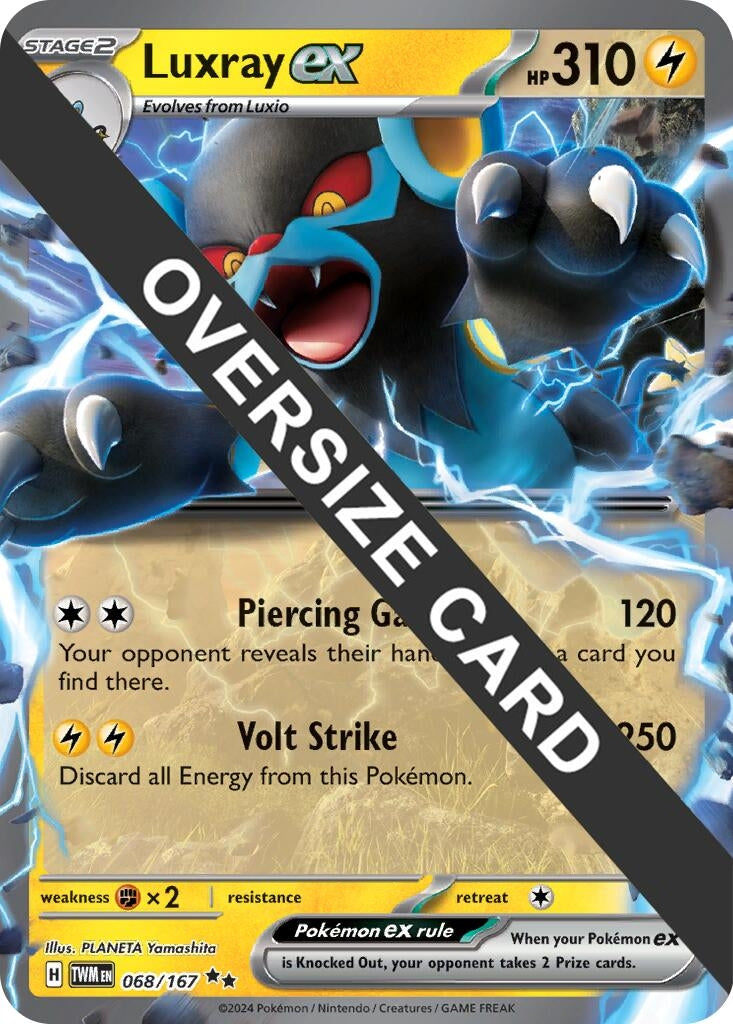 Image for Luxray ex - 068/167 (Meddling Sparks Premium Collection) (068/167) [Jumbo Cards] - Pokemon