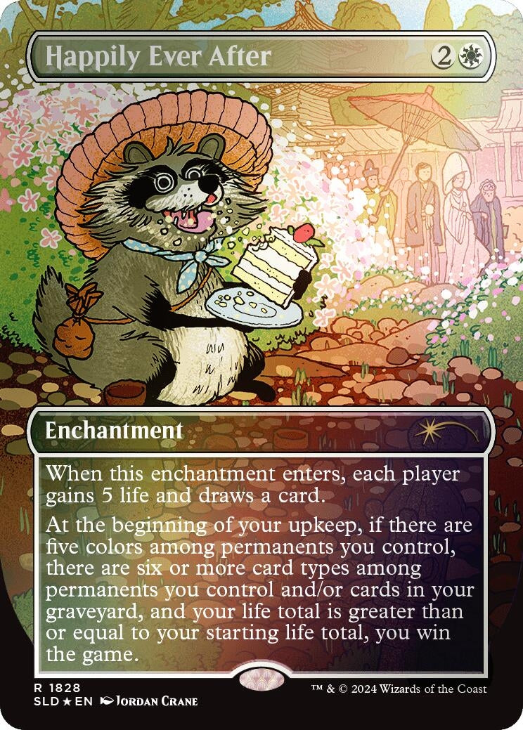 Image for Happily Ever After (Rainbow Foil) (1828) [Secret Lair Drop Series] - Magic: The Gathering
