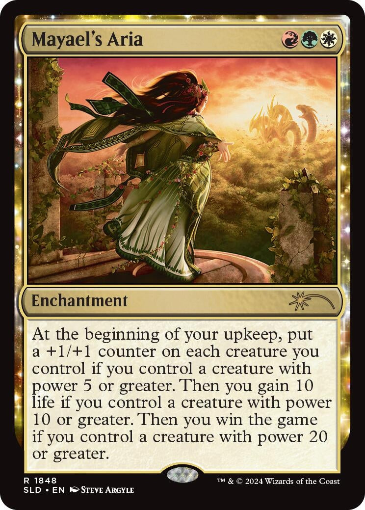 Image for Mayael's Aria (1848) [Secret Lair Drop Series] - Magic: The Gathering