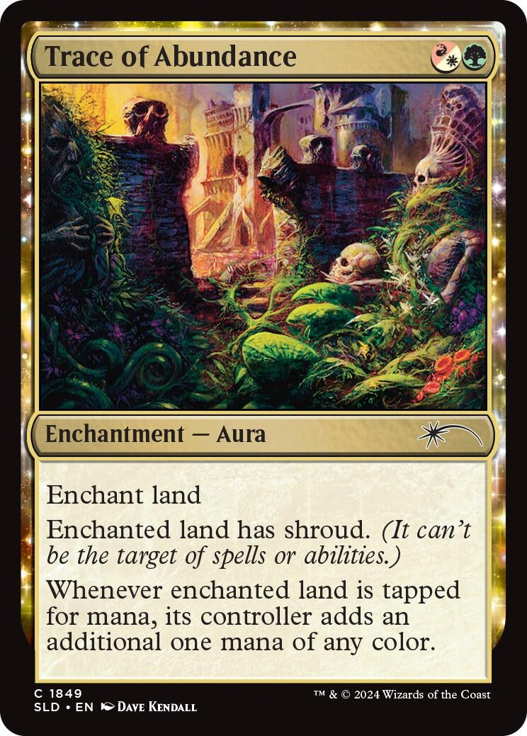 Image for Trace of Abundance (1849) [Secret Lair Drop Series] - Magic: The Gathering