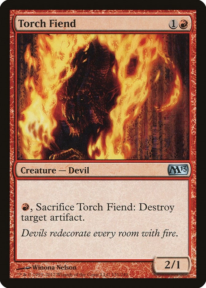 Image for Torch Fiend (151) [Magic 2013 (M13)] - Magic: The Gathering