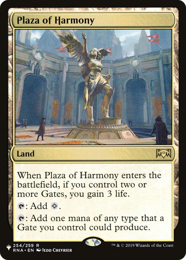 Plaza of Harmony (254/259) [The List Reprints]