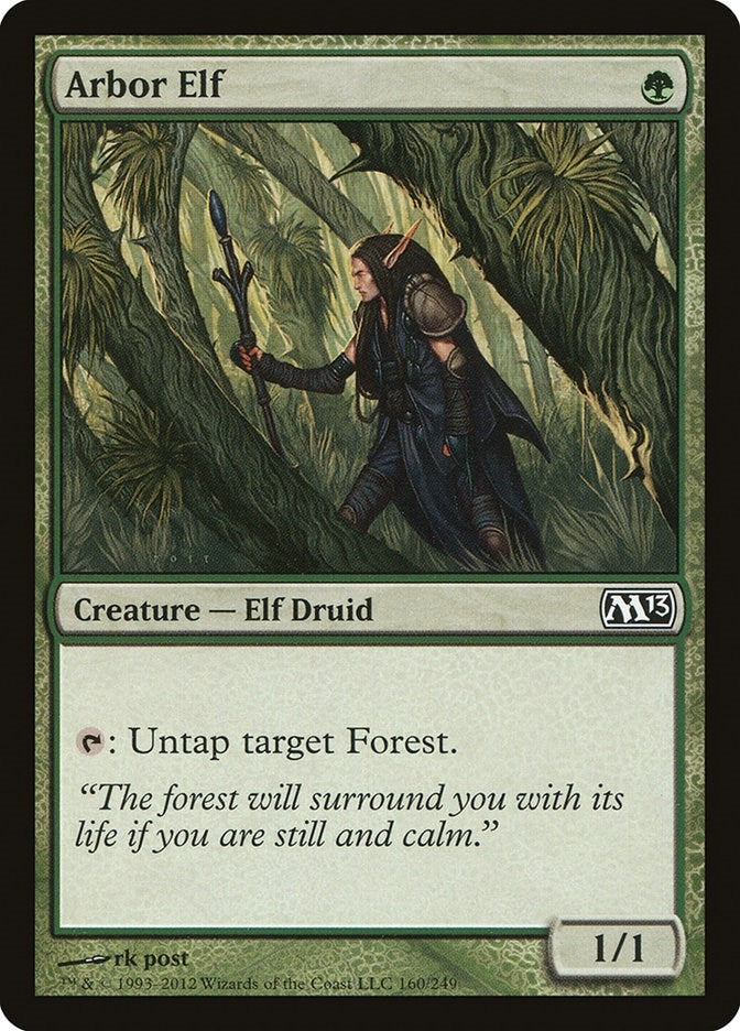 Image for Arbor Elf (160) [Magic 2013 (M13)] - Magic: The Gathering