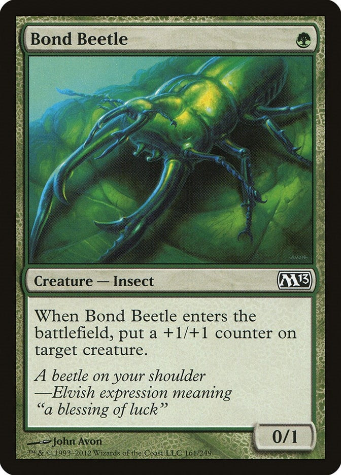 Image for Bond Beetle (161) [Magic 2013 (M13)] - Magic: The Gathering