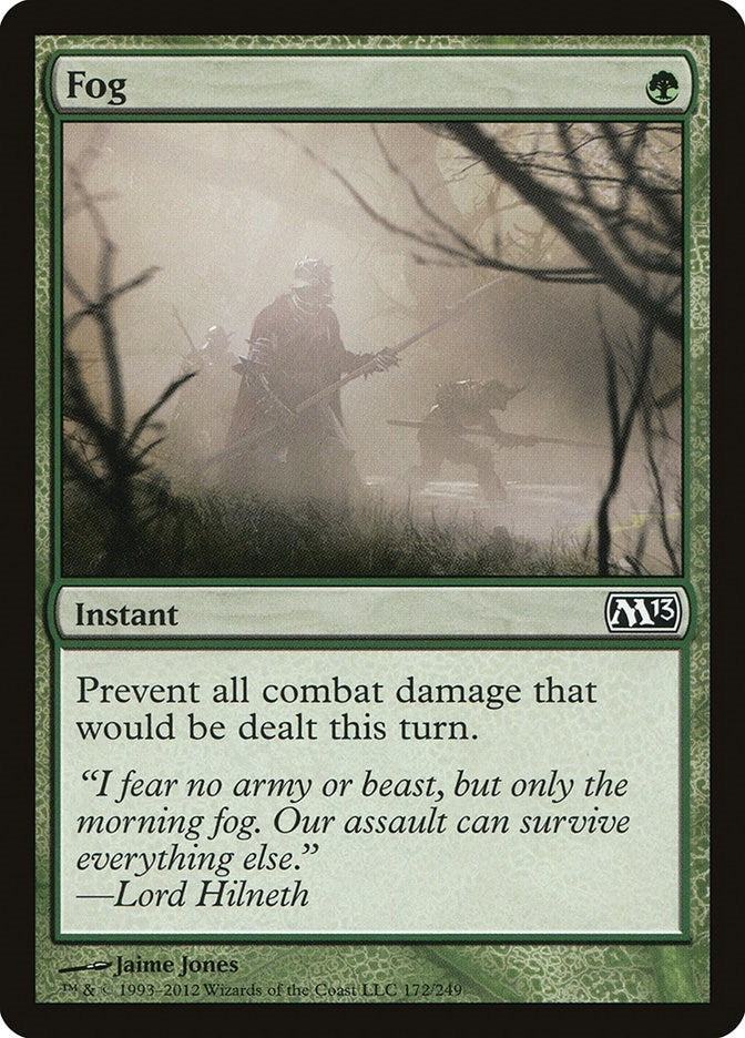 Image for Fog (172) [Magic 2013 (M13)] - Magic: The Gathering