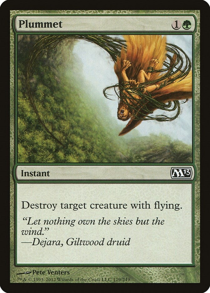 Image for Plummet (179) [Magic 2013 (M13)] - Magic: The Gathering