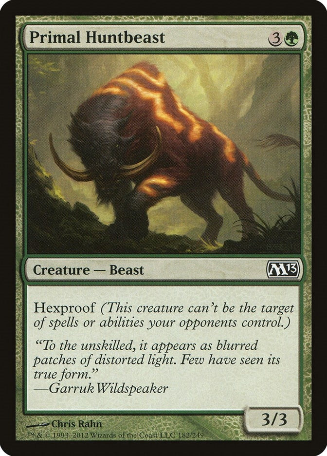 Image for Primal Huntbeast (182) [Magic 2013 (M13)] - Magic: The Gathering