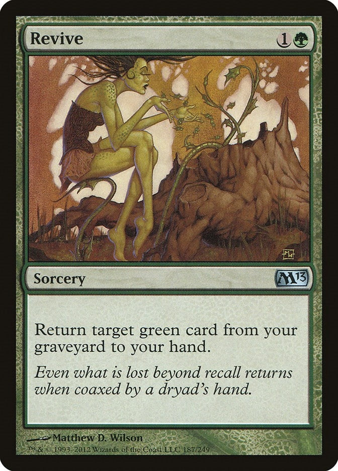 Image for Revive (187) [Magic 2013 (M13)] - Magic: The Gathering