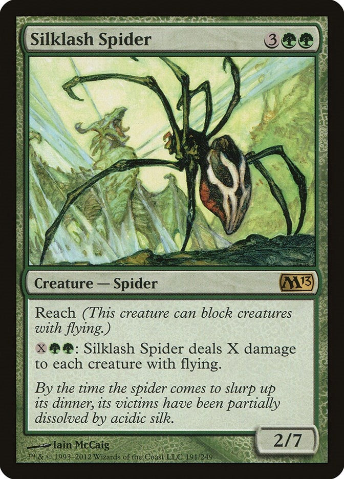 Image for Silklash Spider (191) [Magic 2013 (M13)] - Magic: The Gathering
