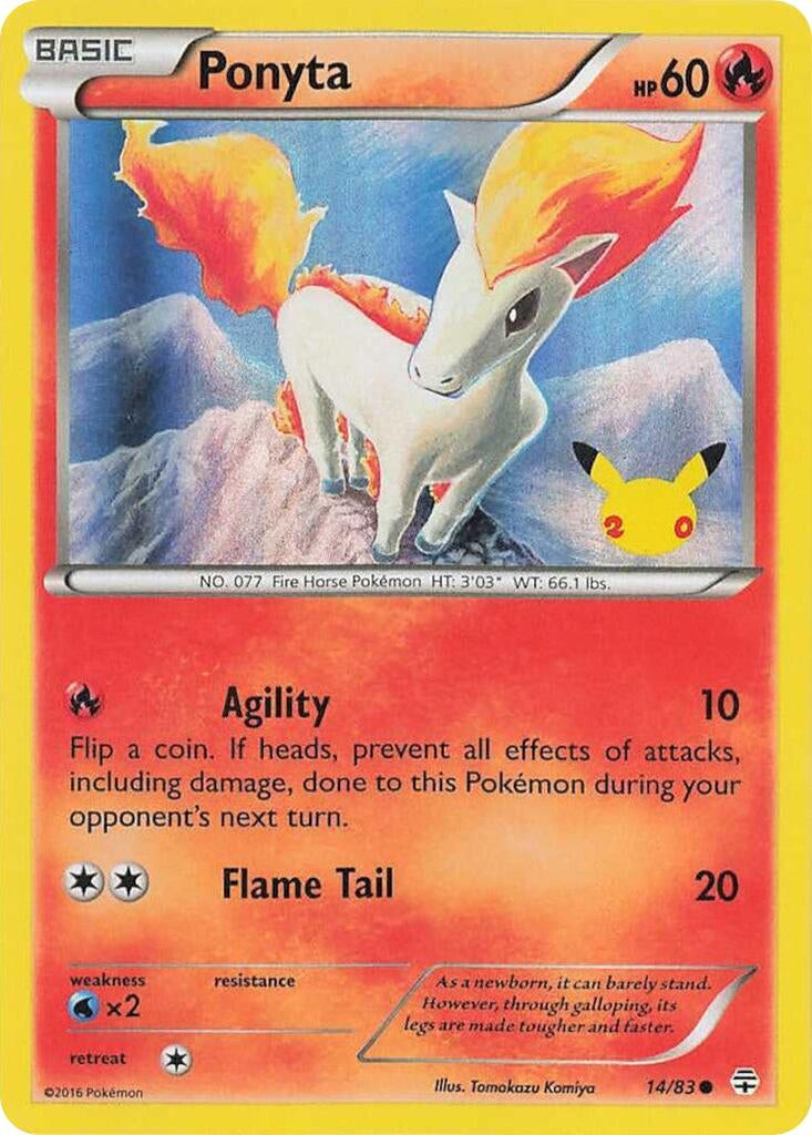 Image for Ponyta (014/083) [Celebrations] - Pokemon