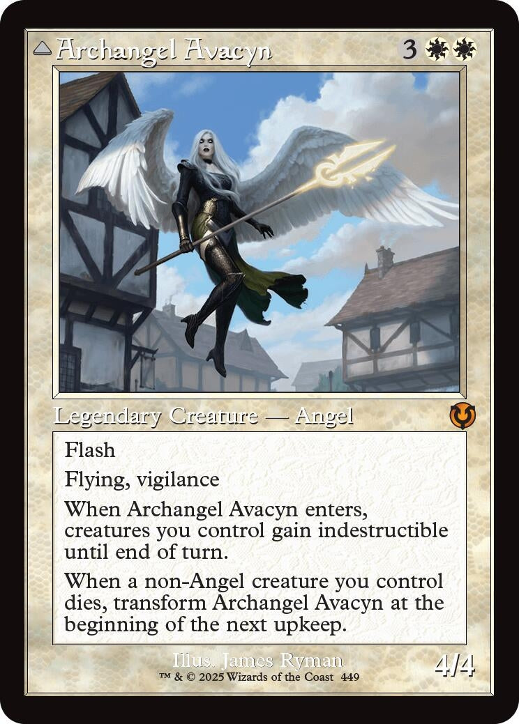 Image for Archangel Avacyn (Retro Frame) (449) [Innistrad Remastered] - Magic: The Gathering