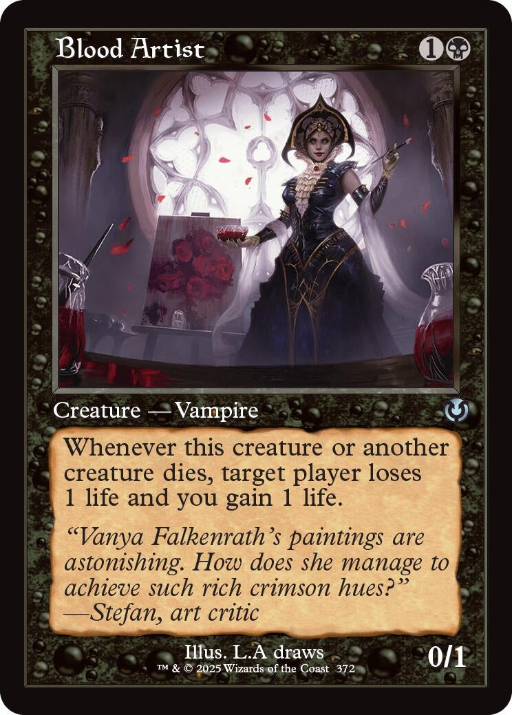 Image for Blood Artist (Retro Frame) (372) [Innistrad Remastered] - Magic: The Gathering
