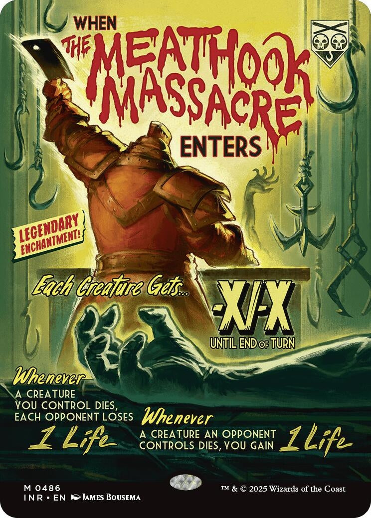 Image for The Meathook Massacre (Showcase) (486) [Innistrad Remastered] - Magic: The Gathering