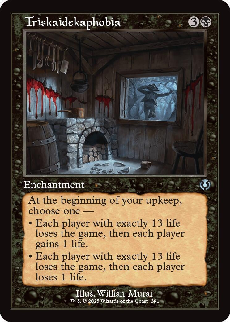 Image for Triskaidekaphobia (Retro Frame) (391) [Innistrad Remastered] - Magic: The Gathering