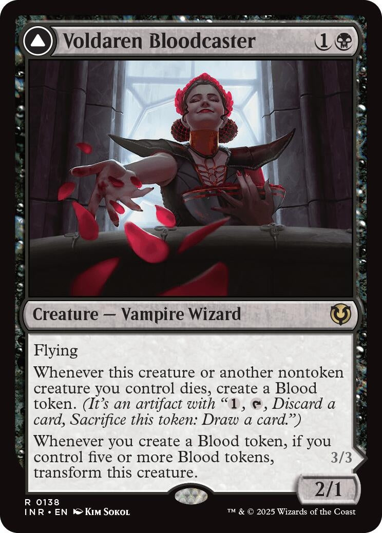 Image for Voldaren Bloodcaster (138) [Innistrad Remastered] - Magic: The Gathering