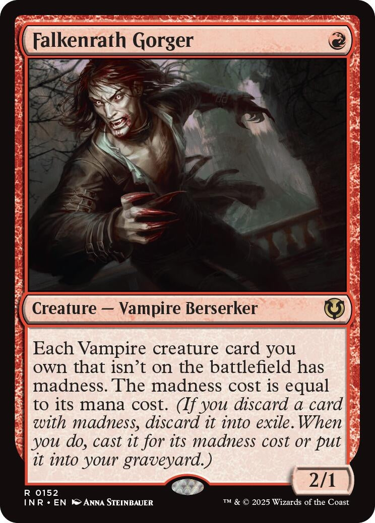 Image for Falkenrath Gorger (152) [Innistrad Remastered] - Magic: The Gathering