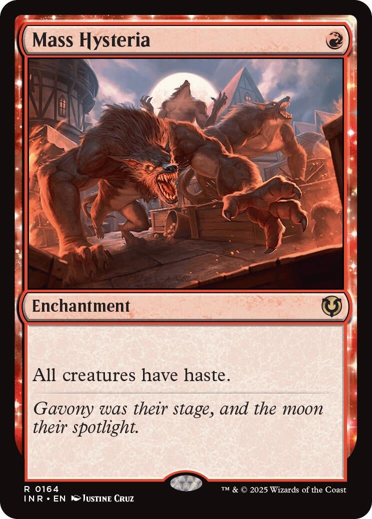 Image for Mass Hysteria (164) [Innistrad Remastered] - Magic: The Gathering