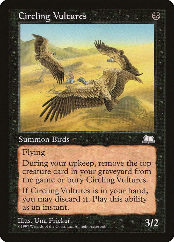 Image for Circling Vultures [Weatherlight] - Magic: The Gathering