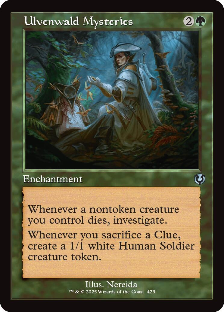 Image for Ulvenwald Mysteries (Retro Frame) (423) [Innistrad Remastered] - Magic: The Gathering