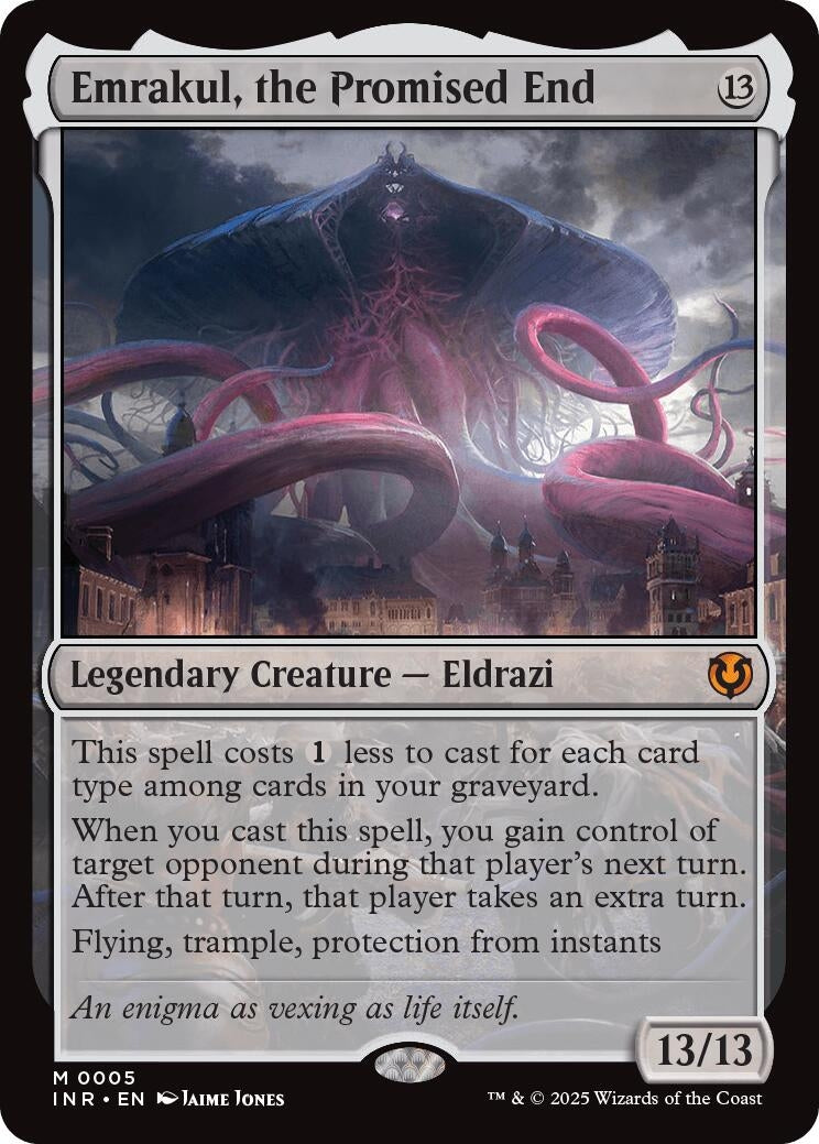 Image for Emrakul, the Promised End (5) [Innistrad Remastered] - Magic: The Gathering