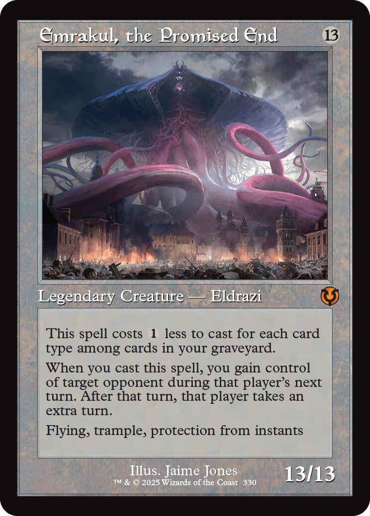Image for Emrakul, the Promised End (Retro Frame) (330) [Innistrad Remastered] - Magic: The Gathering