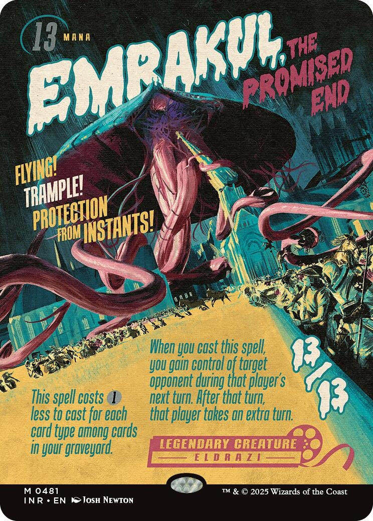 Image for Emrakul, the Promised End (Showcase) (481) [Innistrad Remastered] - Magic: The Gathering
