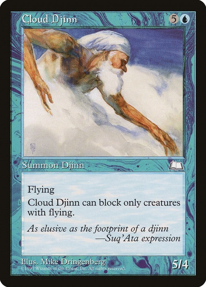 Image for Cloud Djinn [Weatherlight] - Magic: The Gathering