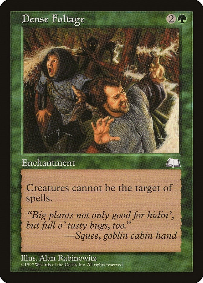 Image for Dense Foliage [Weatherlight] - Magic: The Gathering