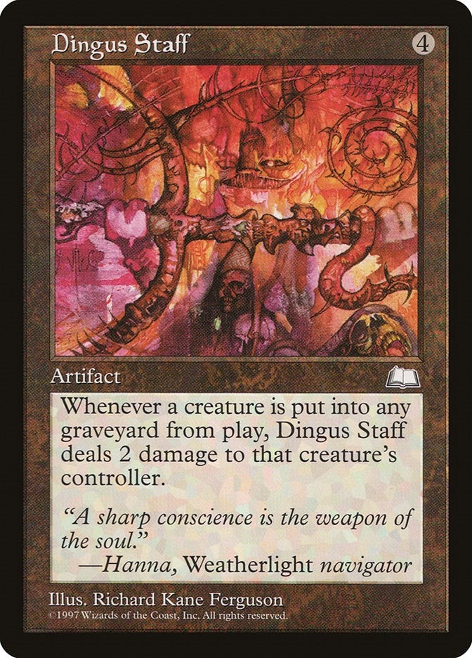 Image for Dingus Staff [Weatherlight] - Magic: The Gathering