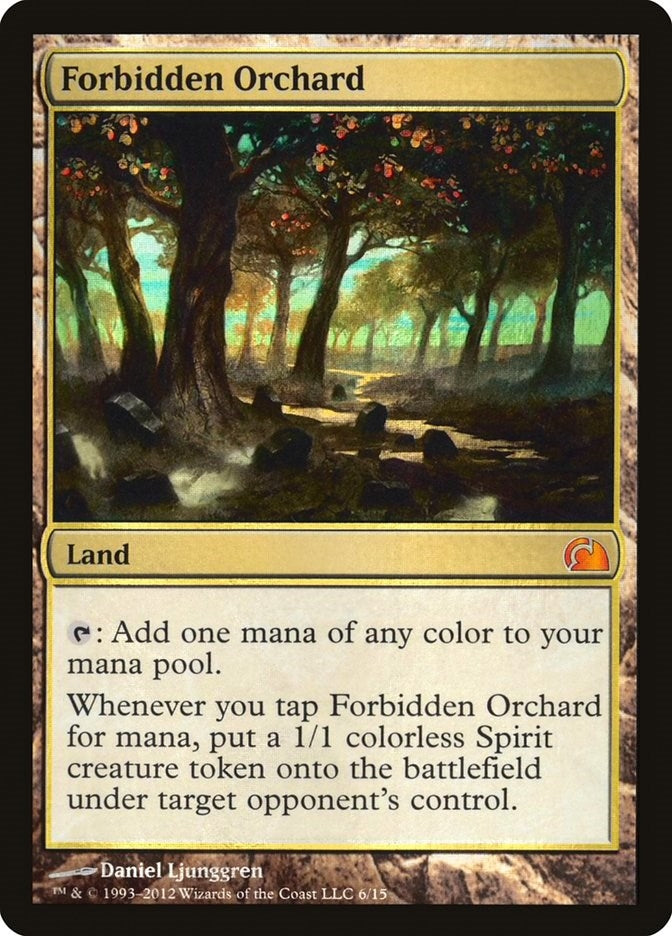 Image for Forbidden Orchard (6) [From the Vault: Realms] - Magic: The Gathering