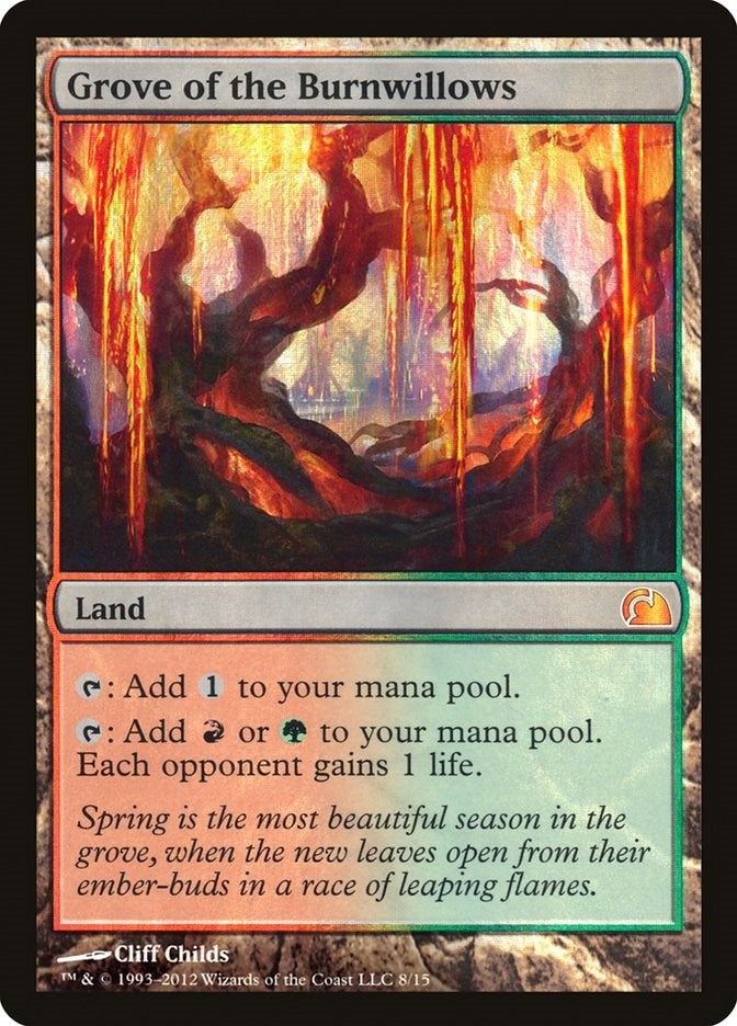 Image for Grove of the Burnwillows (8) [From the Vault: Realms] - Magic: The Gathering