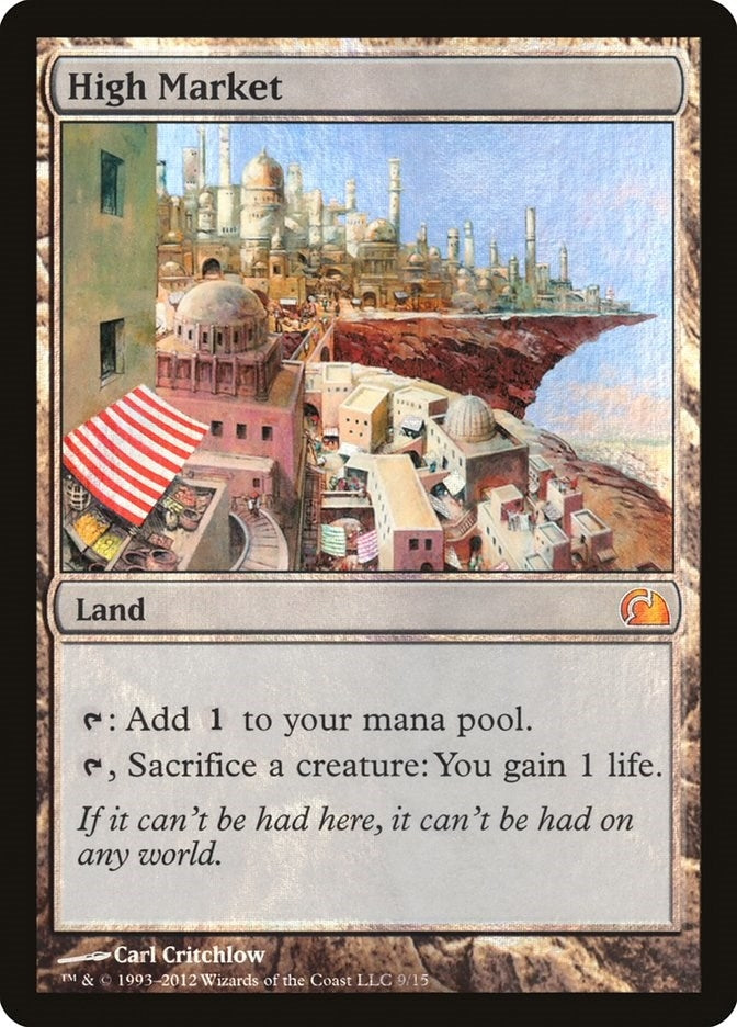 Image for High Market (9) [From the Vault: Realms] - Magic: The Gathering