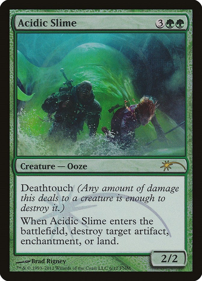 Image for Acidic Slime (6) [FNM Promos] - Magic: The Gathering