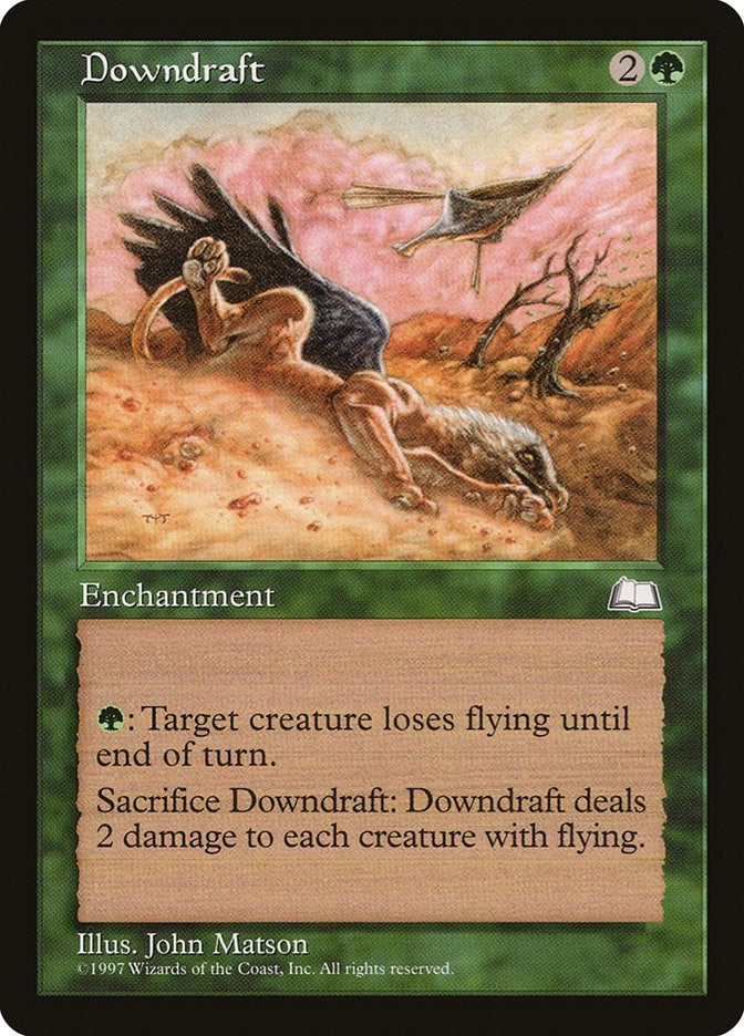 Image for Downdraft [Weatherlight] - Magic: The Gathering