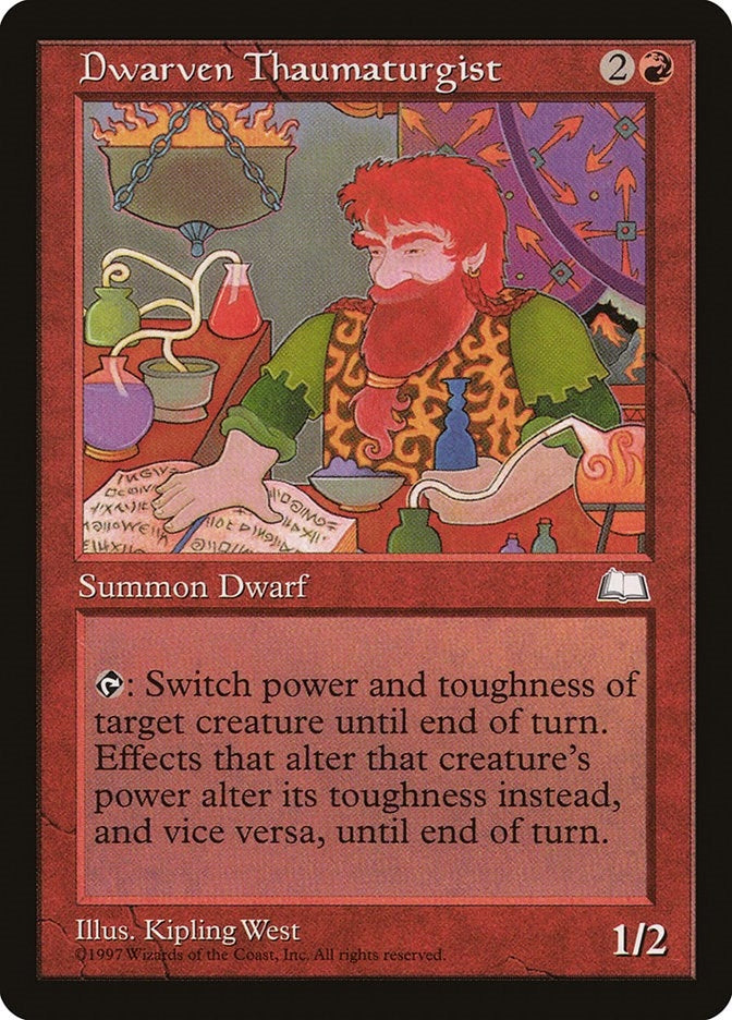 Image for Dwarven Thaumaturgist [Weatherlight] - Magic: The Gathering