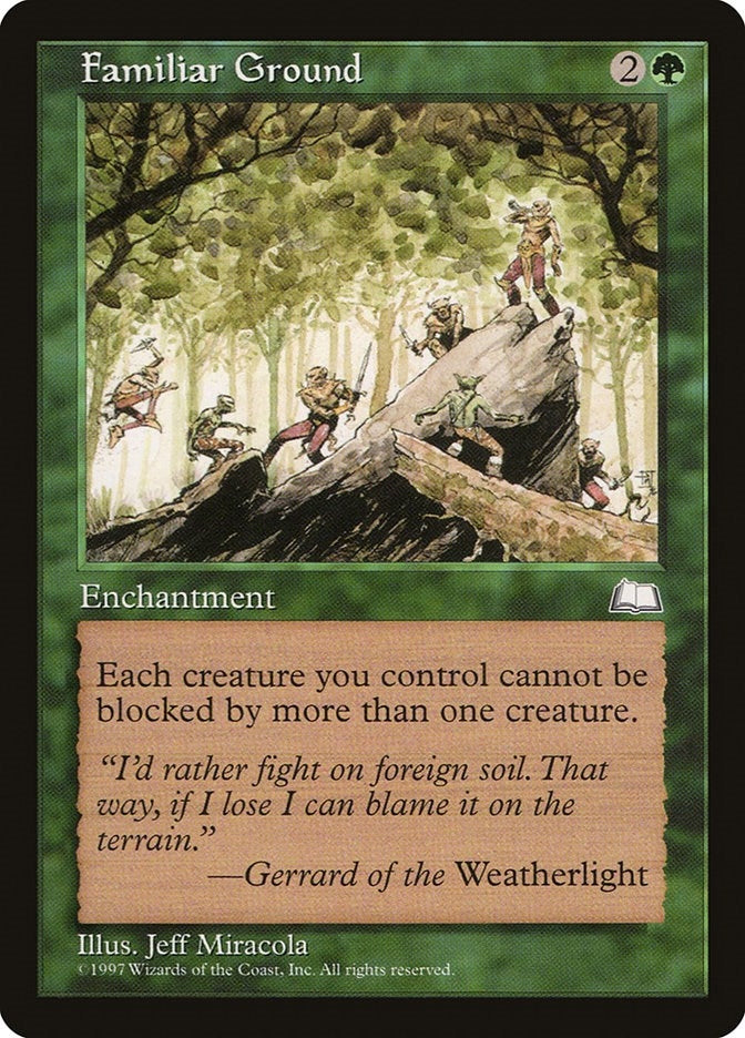 Image for Familiar Ground [Weatherlight] - Magic: The Gathering